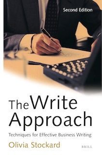 Front cover_The Write Approach: Techniques for Effective Business Writing