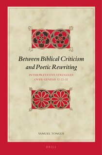 Front cover_Between Biblical Criticism and Poetic Rewriting