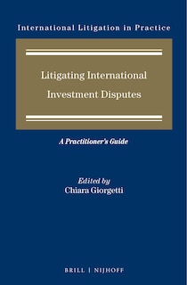 Front cover_Litigating International Investment Disputes