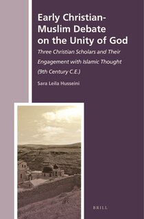 Couverture_Early Christian-Muslim Debate on the Unity of God