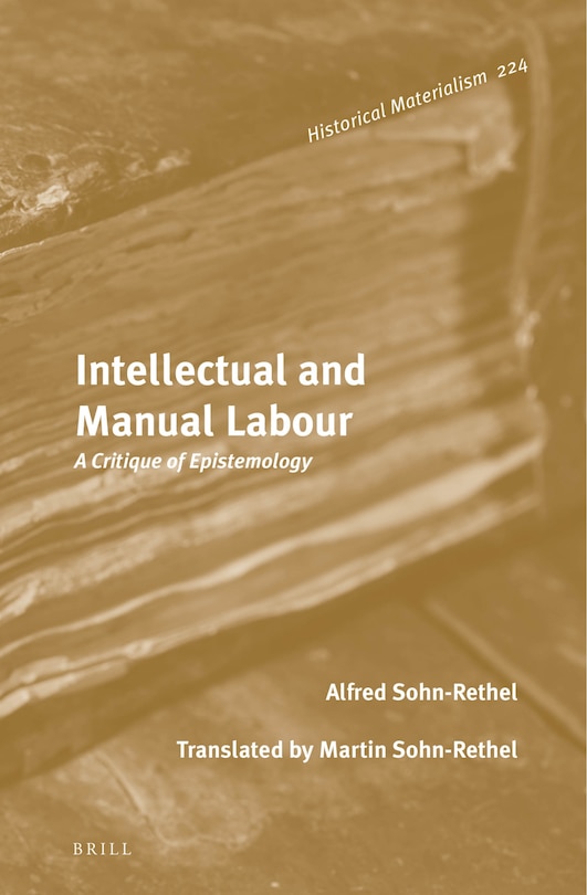 Couverture_Intellectual and Manual Labour