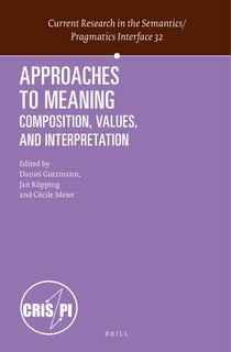 Couverture_Approaches to Meaning