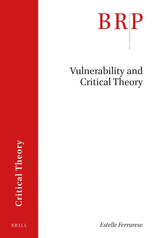 Couverture_Vulnerability and Critical Theory