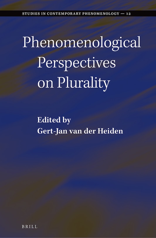 Front cover_Phenomenological Perspectives on Plurality