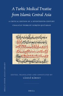 Front cover_A Turkic Medical Treatise from Islamic Central Asia