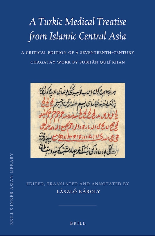 Front cover_A Turkic Medical Treatise from Islamic Central Asia