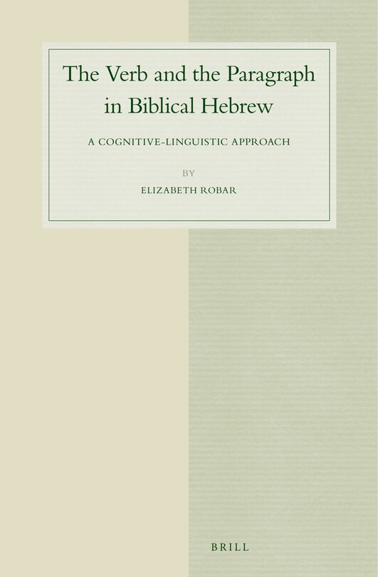 Couverture_The Verb and the Paragraph in Biblical Hebrew