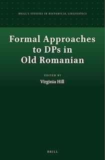 Couverture_Formal Approaches to DPs in Old Romanian