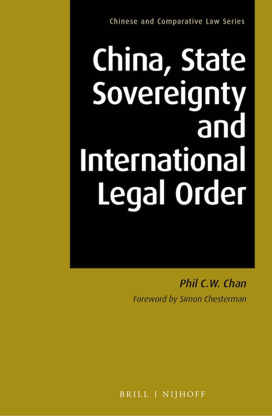 Couverture_China, State Sovereignty and International Legal Order
