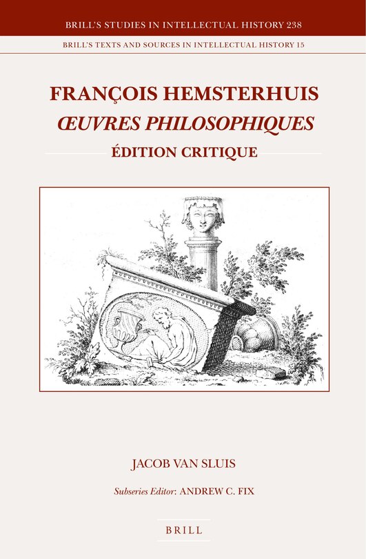 Couverture_Fran&ccedil;ois Hemsterhuis, &OElig;uvres philosophiques