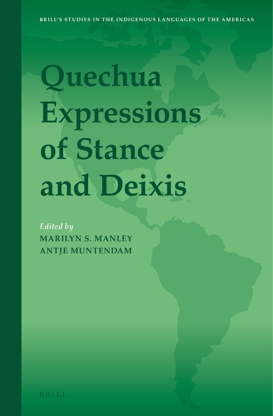 Couverture_Quechua Expressions of Stance and Deixis