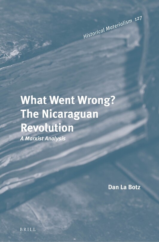 Front cover_What Went Wrong? The Nicaraguan Revolution