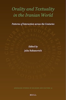 Couverture_Orality and Textuality in the Iranian World