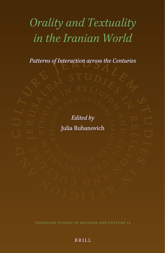 Couverture_Orality and Textuality in the Iranian World
