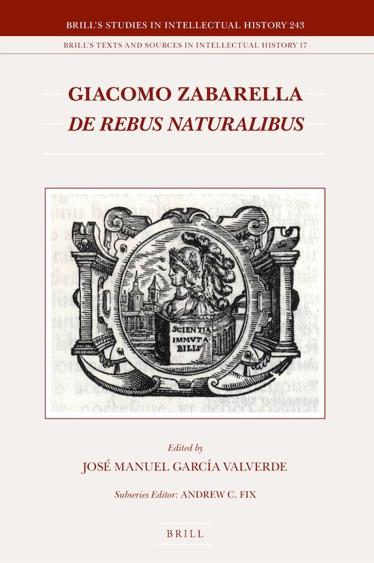 Front cover_Giacomo Zabarella, De rebus naturalibus (2 vols.)