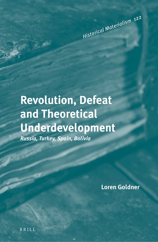 Couverture_Revolution, Defeat and Theoretical Underdevelopment