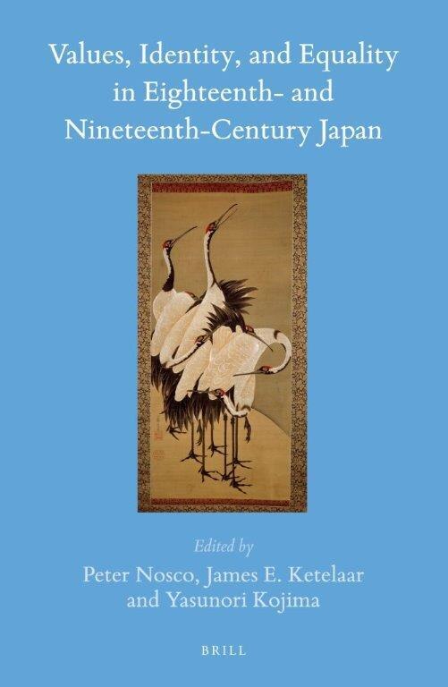 Front cover_Values, Identity, and Equality in Eighteenth- and Nineteenth-Century Japan
