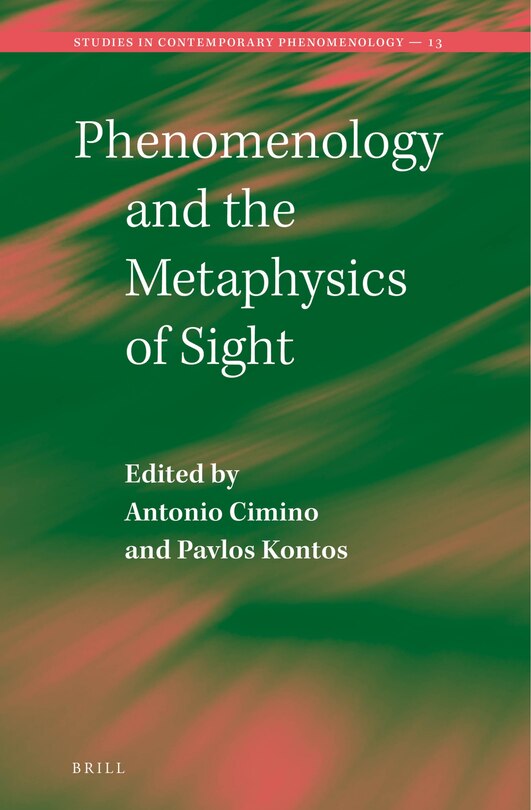 Couverture_Phenomenology and the Metaphysics of Sight