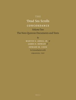 Front cover_The Dead Sea Scrolls Concordance, Volume 2