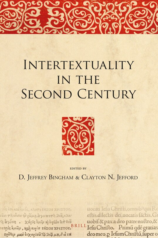 Front cover_Intertextuality in the Second Century