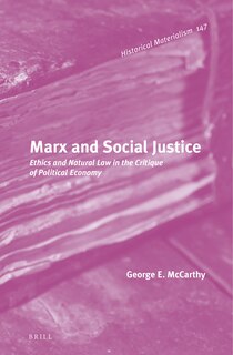 Front cover_Marx and Social Justice