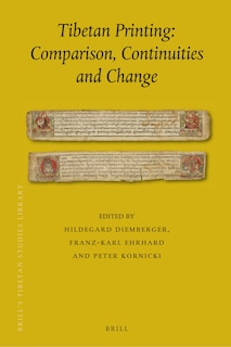 Front cover_Tibetan Printing: Comparison, Continuities, and Change