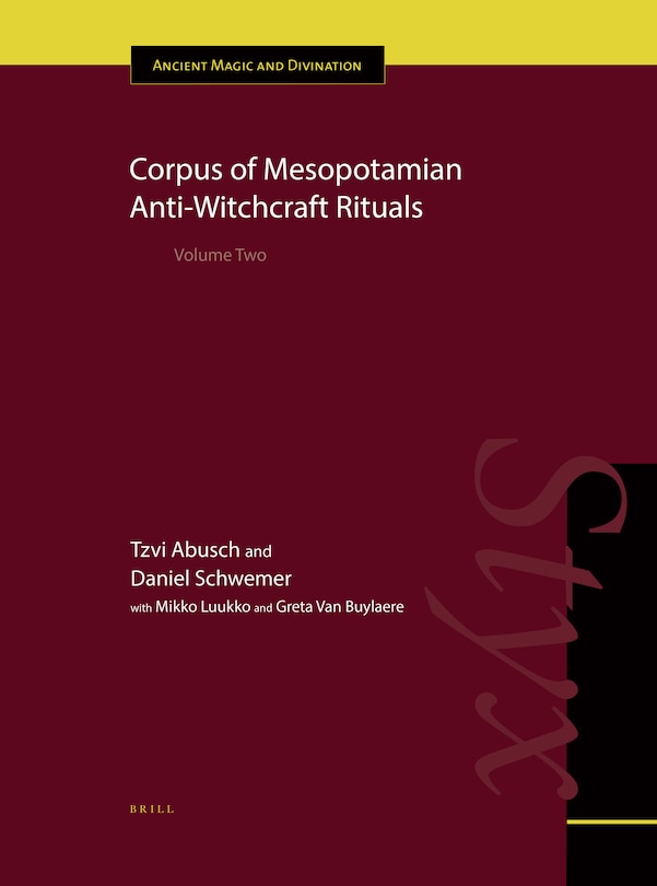 Couverture_Corpus of Mesopotamian Anti-Witchcraft Rituals