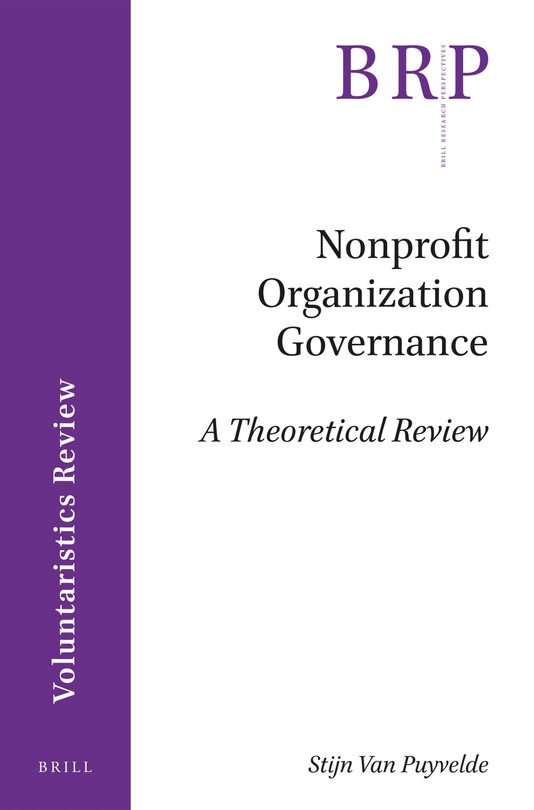 Couverture_Nonprofit Organization Governance