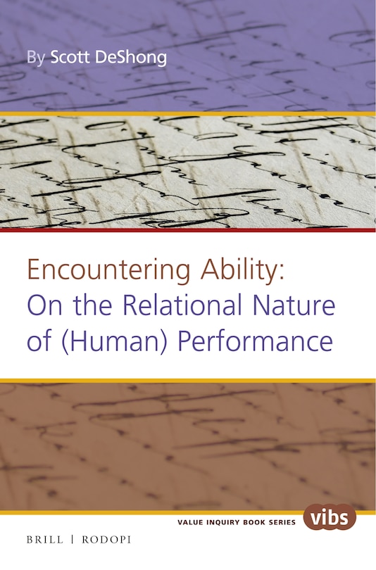 Front cover_Encountering Ability: On the Relational Nature of (Human) Performance