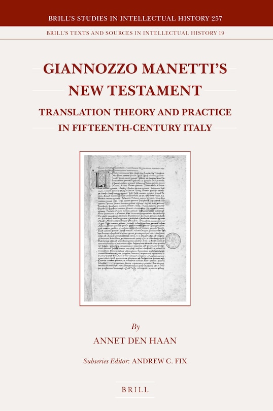 Front cover_Giannozzo Manetti's New Testament