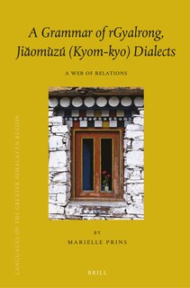 Couverture_A Grammar of rGyalrong, Jiǎom&ugrave;z&uacute; (Kyom-kyo) Dialects