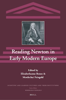 Couverture_Reading Newton in Early Modern Europe
