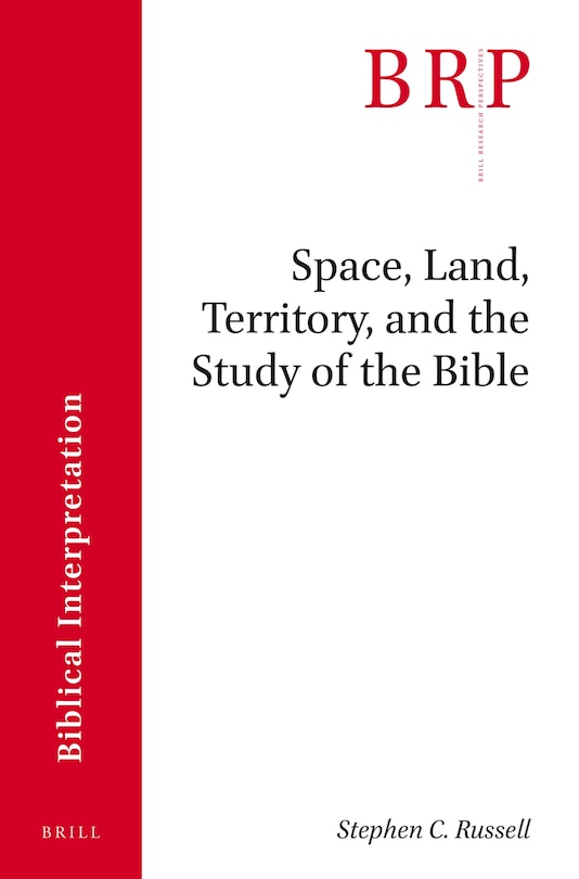 Couverture_Space, Land, Territory, and the Study of the Bible