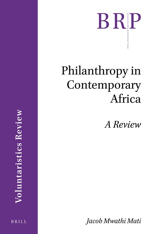 Couverture_Philanthropy in Contemporary Africa