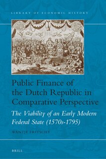 Couverture_Public Finance of the Dutch Republic in Comparative Perspective