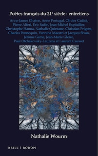 Couverture_Po&egrave;tes fran&ccedil;ais du 21&egrave;me si&egrave;cle: entretiens