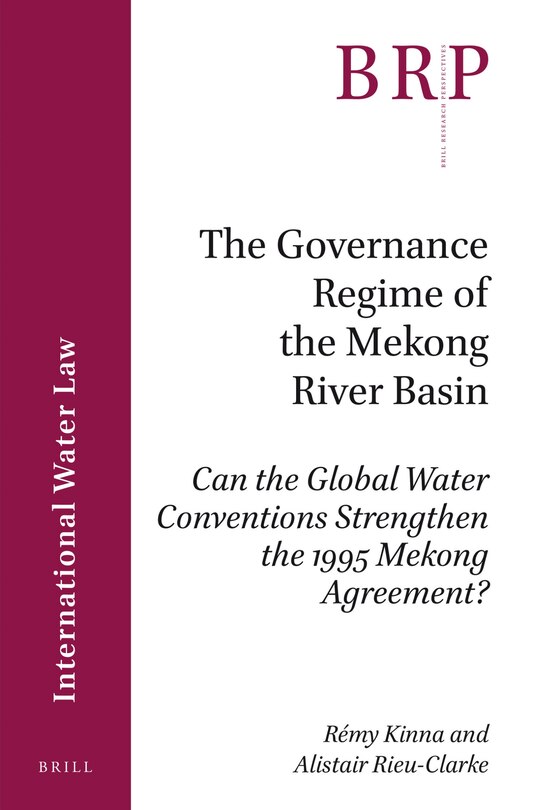 Couverture_The Governance Regime of the Mekong River Basin
