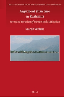 Front cover_Argument structure in Kashmiri