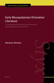 Couverture_Early Mesopotamian Divination Literature