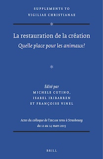 Couverture_La restauration de la cr&eacute;ation