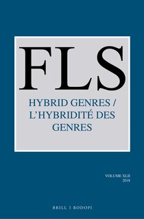 Couverture_Hybrid Genres / L'Hybridit&eacute; des genres