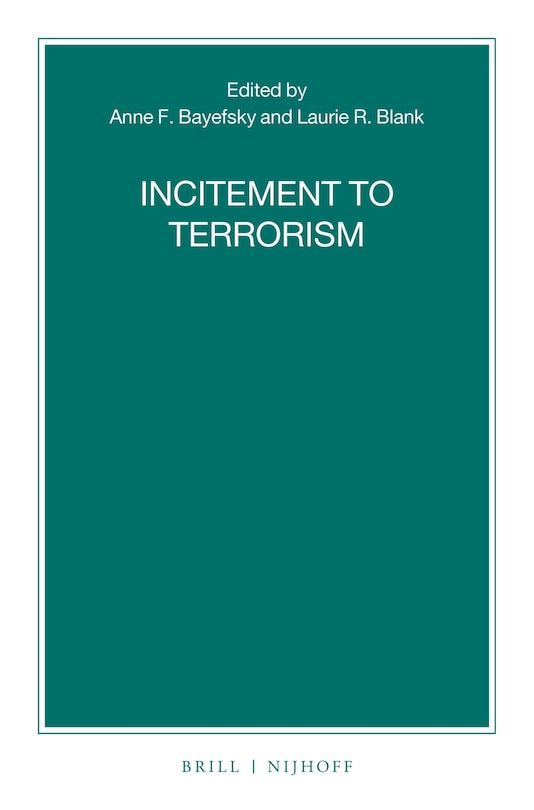 Front cover_Incitement to Terrorism