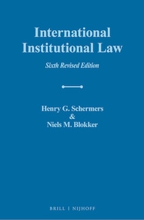 Front cover_International Institutional Law