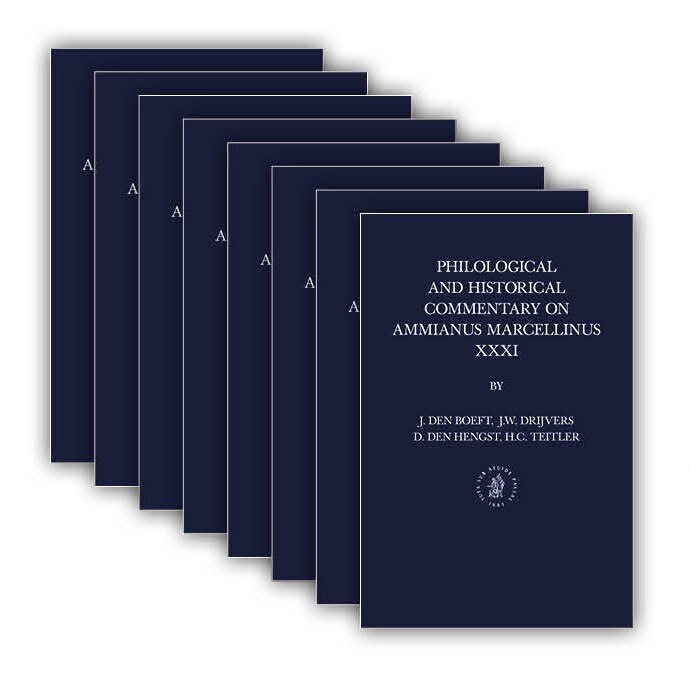 Couverture_Philological and Historical Commentary on Ammianus Marcellinus (18 vols. SET)