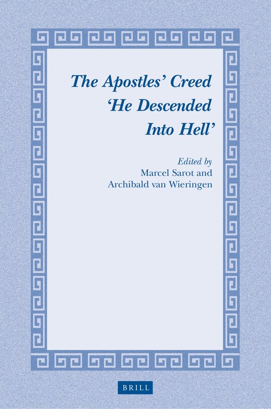 Couverture_The Apostles&rsquo; Creed &lsquo;He Descended Into Hell&rsquo;