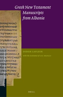 Couverture_Greek New Testament Manuscripts from Albania