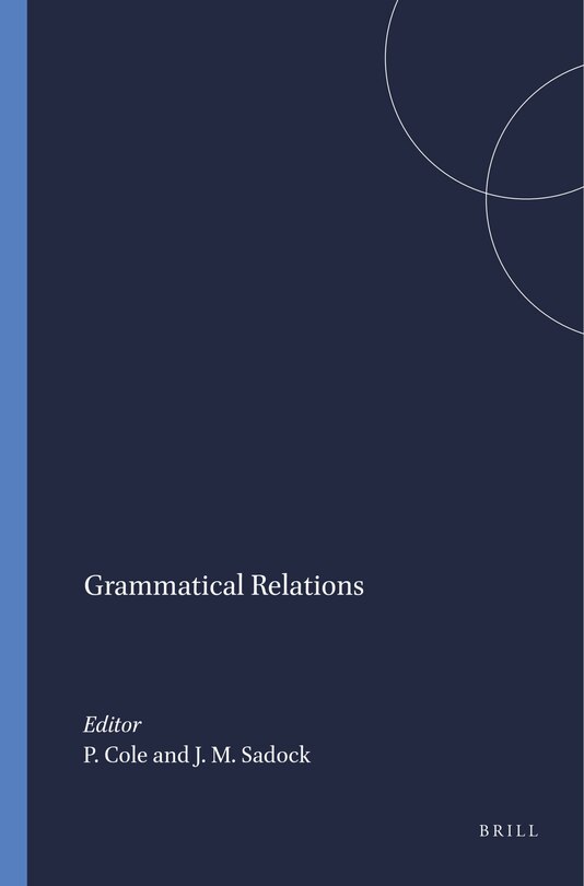 Front cover_Grammatical Relations