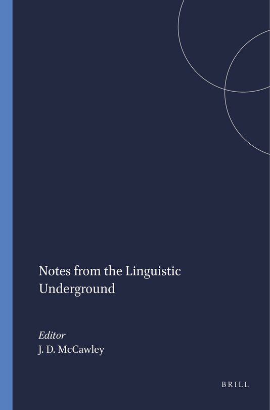 Front cover_Notes from the Linguistic Underground