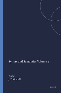 Front cover_Syntax and Semantics Volume 2