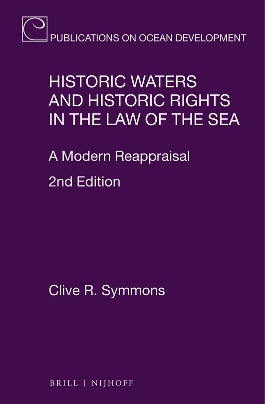 Front cover_Historic Waters and Historic Rights in the Law of the Sea